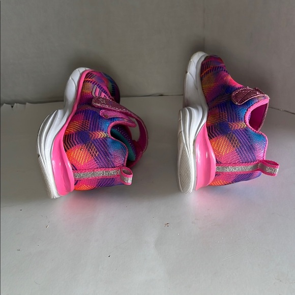 Skechers Pink Sneakers Vibrant Design Comfort - Picture 10 of 11